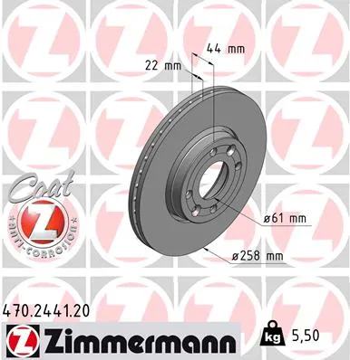 zimmermann-tarcze-std-klocki-std-przod-dacia-stan-nowy