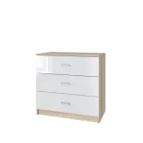 komoda-3s-basic-80x77x40cm-sonoma-bialy-polysk