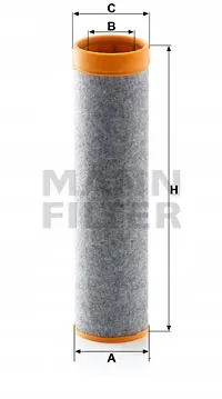 mann-filtr-powietrza-cf902-multicar-stan-nowy