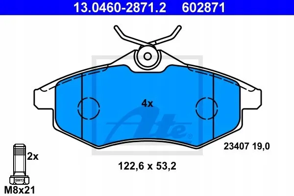 ate-klocki-przod-citroen-c2-c3-stan-nowy