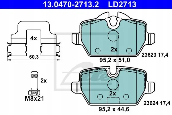 ate-ceramic-klocki-tyl-bmw-1-e87-e88-3-e90-mini-stan-nowy