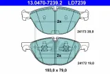 ate-ceramic-klocki-hamulcowe-przod-x6-e71-e72-stan-nowy