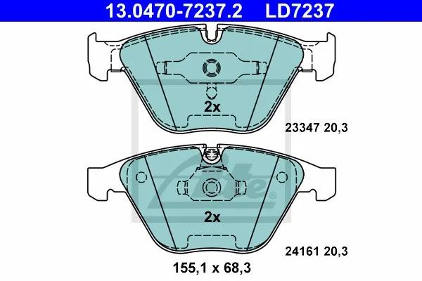 ate-ceramic-klocki-hamulcowe-przod-bmw-3-e90-stan-nowy