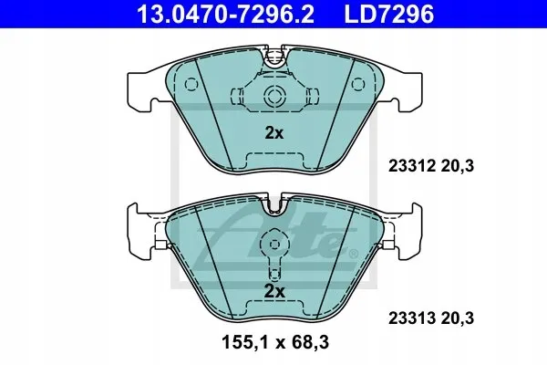ate-ceramic-klocki-hamulcowe-przod-bmw-6-e63-stan-nowy