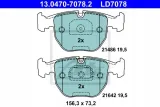 ate-ceramic-klocki-przod-bmw-5-e39-x5-e53-orygina-stan-nowy