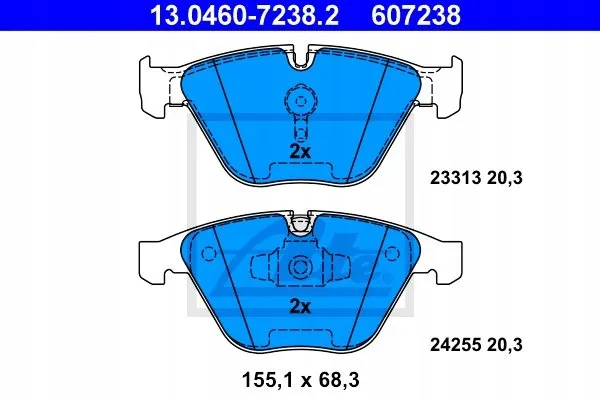 ate-klocki-przod-bmw-3-e90-e91-e92-e93-x1-e84-stan-nowy