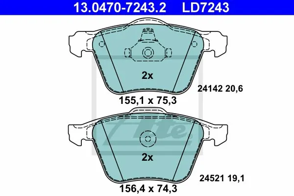 ate-ceramic-klocki-przod-ford-galaxy-iv-s-max-stan-nowy