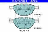 ate-ceramic-klocki-przod-bmw-5-e60-e61-6-e63-e64-stan-nowy