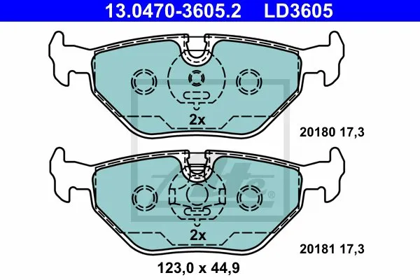 ate-ceramic-klocki-tyl-bmw-3-e36-e46-z3-z4-super-stan-nowy