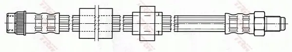 trw-phb483-przewod-hamulcowy-stan-nowy