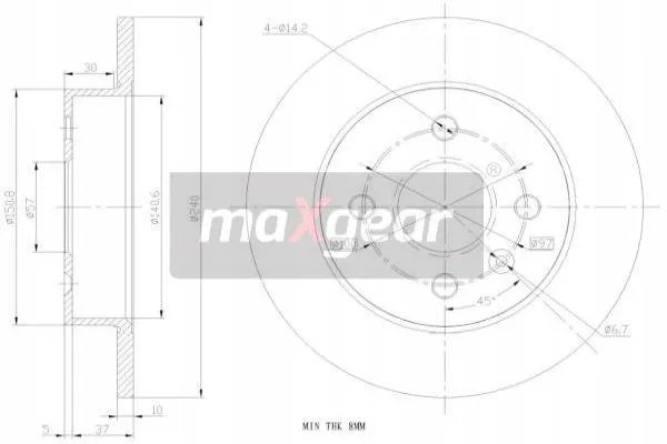 maxgear-19-0791-tarcza-ham-tyl