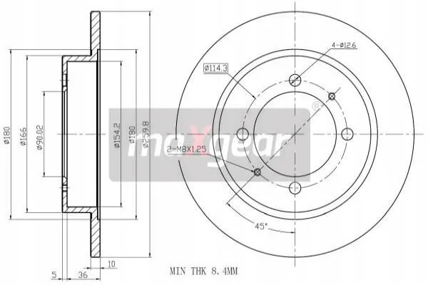 maxgear-19-0733max-tarcza-ham-tyl-producent-czesci-maxgear