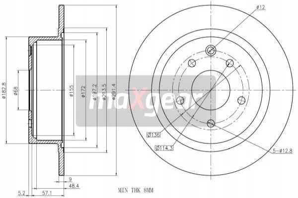maxgear-19-1851max-tarcza-ham-tyl