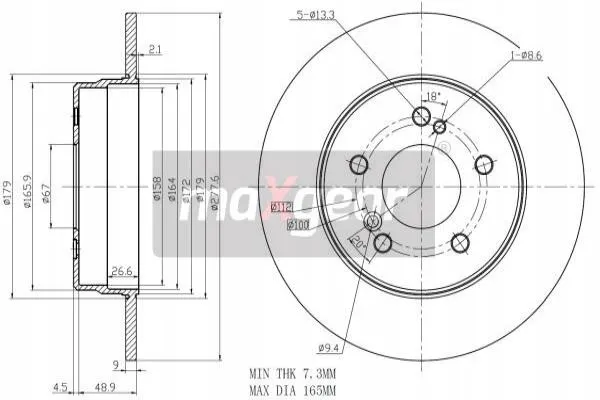 maxgear-19-0726max-tarcza-ham-tyl-producent-czesci-maxgear