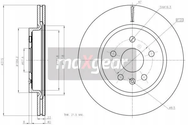 maxgear-19-2368max-tarcza-ham-tyl-stan-nowy