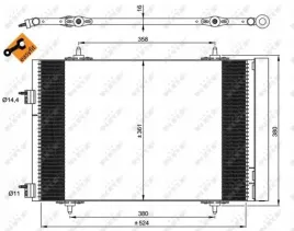 skraplacz-klimatyzacji-citroen-c5-09-peugeot-508-2010-16d-nrf-35945