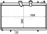 mahle-chlodnica-cr802000s-stan-nowy