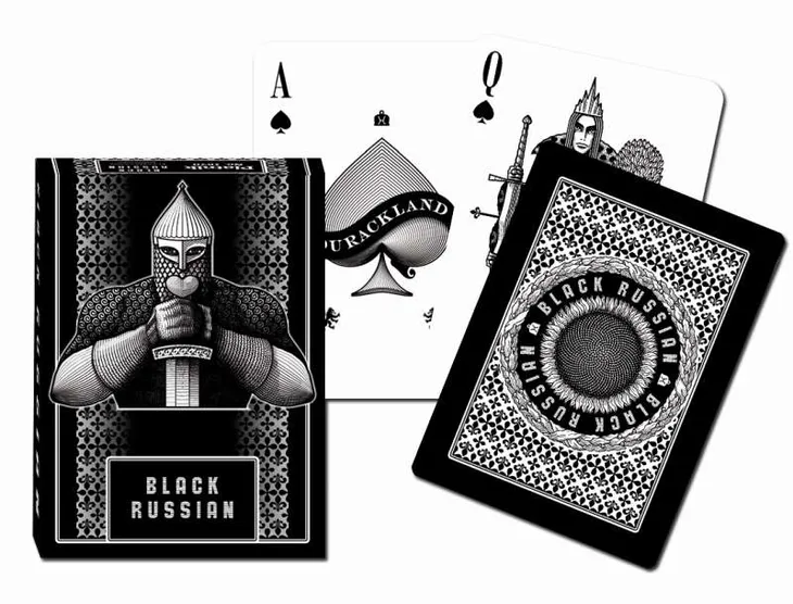 karty-piatnik-black-russian-stan-nowy
