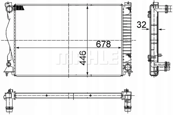 mahle-chlodnica-cr978000s-stan-nowy