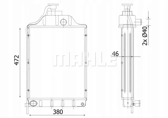 mahle-chlodnica-cr2304000p-stan-nowy