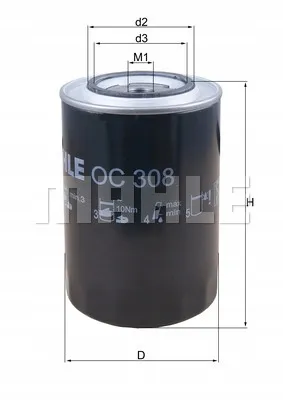 knecht-filtr-oleju-oc308-stan-nowy