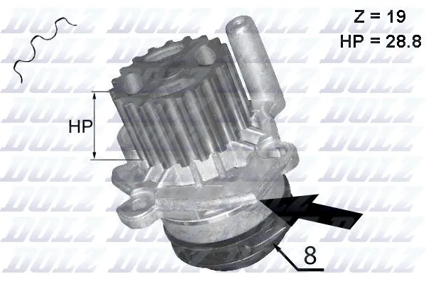 dolz-a224-pompa-audi-a4-stan-nowy