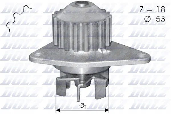 dolz-c114-pompa-wody-citroen-c3-stan-nowy