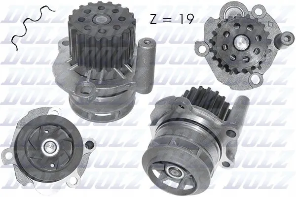 dolz-a251-pompa-wody-audi-a4-stan-nowy