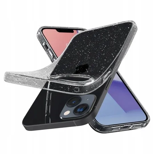 etui-spigen-liquid-crystal-iphone-14-plus-glitter-kolor-bezbarwny