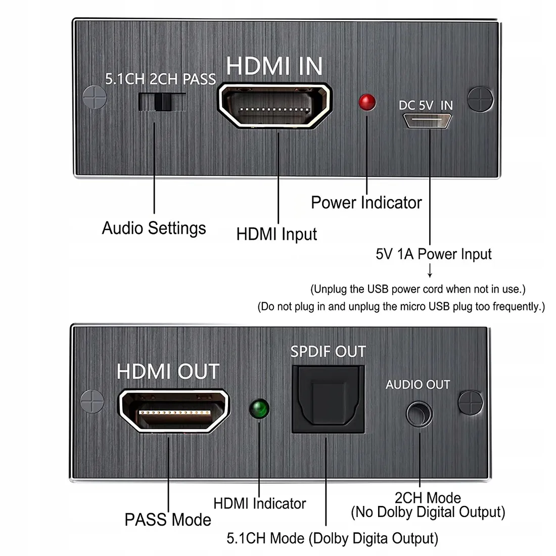 konwerter-hdmi-audio-extractor-4k-30hz-stan-nowy