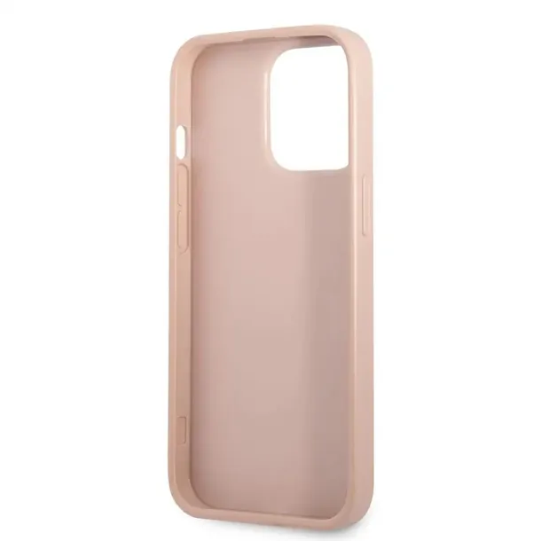 guess-saffiano-cardslot-case-etui-iphone-13-pro-stan-nowy-kolor-rozowy