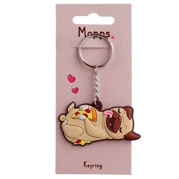breloczek-do-kluczy-pies-mops-z-pizza