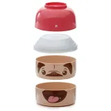 lunchbox-potrojny-pies-mops-stan-nowy
