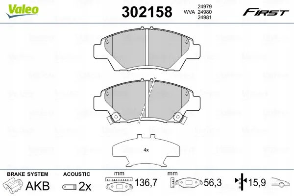 valeo-klocki-ham-302158-stan-nowy