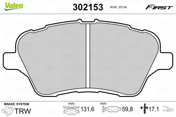 valeo-klocki-ham-302153-stan-nowy