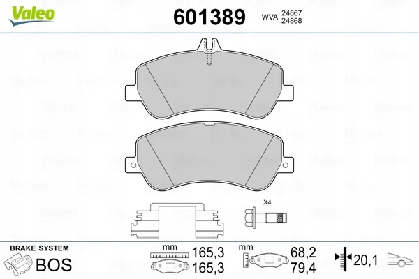 valeo-klocki-ham-601389-stan-nowy