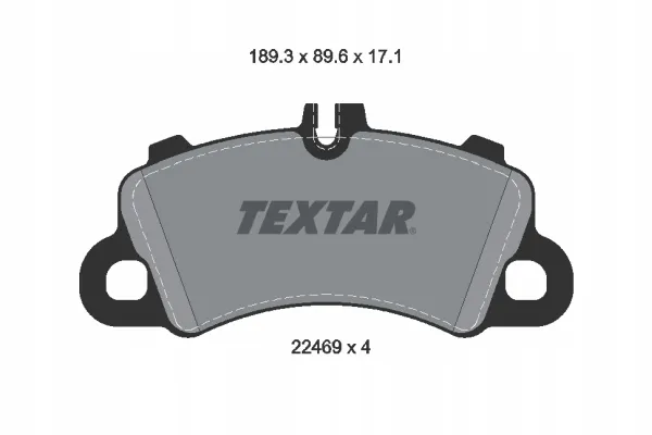 textar-klocki-hamulcowe-przod-2246903-stan-nowy