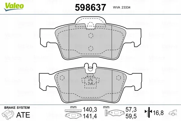 valeo-598637-klocki-ham-merc-klasa-e-stan-nowy