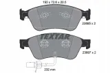 textar-klocki-hamulcowe-2388501-stan-nowy