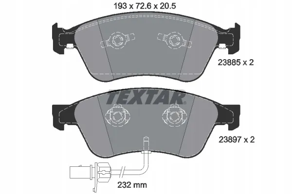 textar-klocki-hamulcowe-2388501-stan-nowy