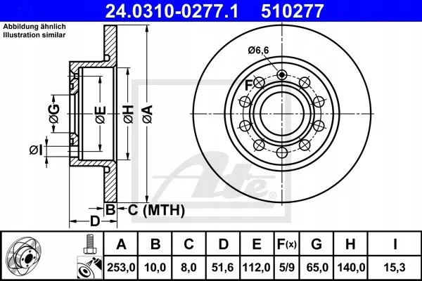 ate-tarcze-powerdisc-253mm-tyl-vw-caddy-eos-stan-nowy