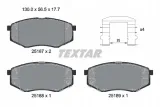 textar-klocki-hamulcowe-przod-2518704-stan-nowy