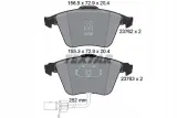 textar-klocki-przod-audi-a6-allroad-c5-stan-nowy