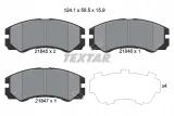 textar-klocki-przod-isuzu-trooper-vehicross-stan-nowy