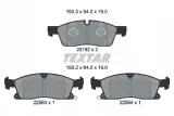 textar-klocki-hamulcowe-przod-2519209-stan-nowy