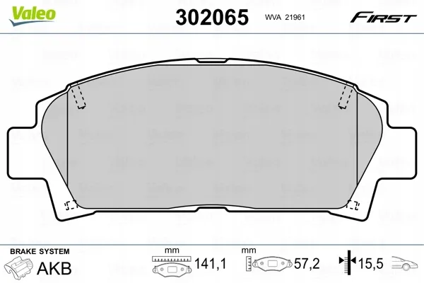 valeo-klocki-ham-302065-stan-nowy