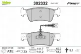 valeo-klocki-hamulcowe-302332-stan-nowy