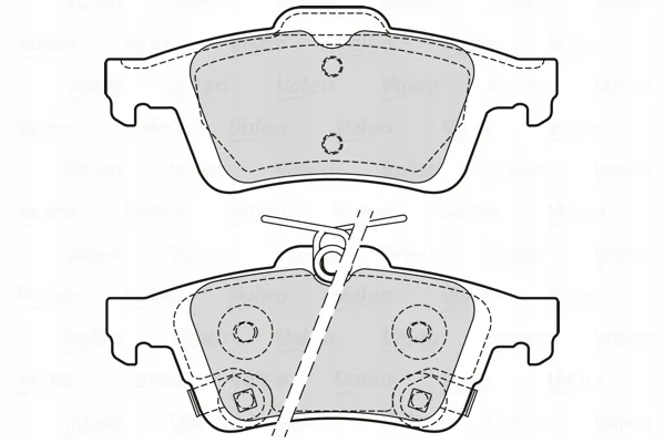 valeo-klocki-hamulcowe-601709-stan-nowy