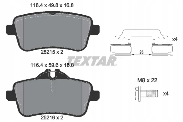 textar-klocki-hamulcowe-tyl-2521509-stan-nowy