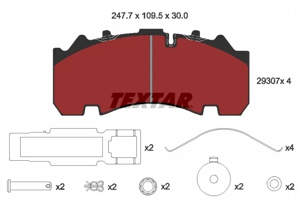 textar-klocki-hamulcowe-2930701-stan-nowy